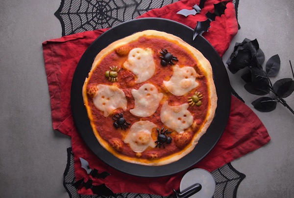 ghostly pizza recipe